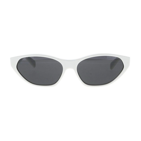 NEW CELINE WOMEN CAT EYE SUNGLASSES CELINE CL40251U 25A WHITE GRAY EYEWEAR - Picture 2 of 3